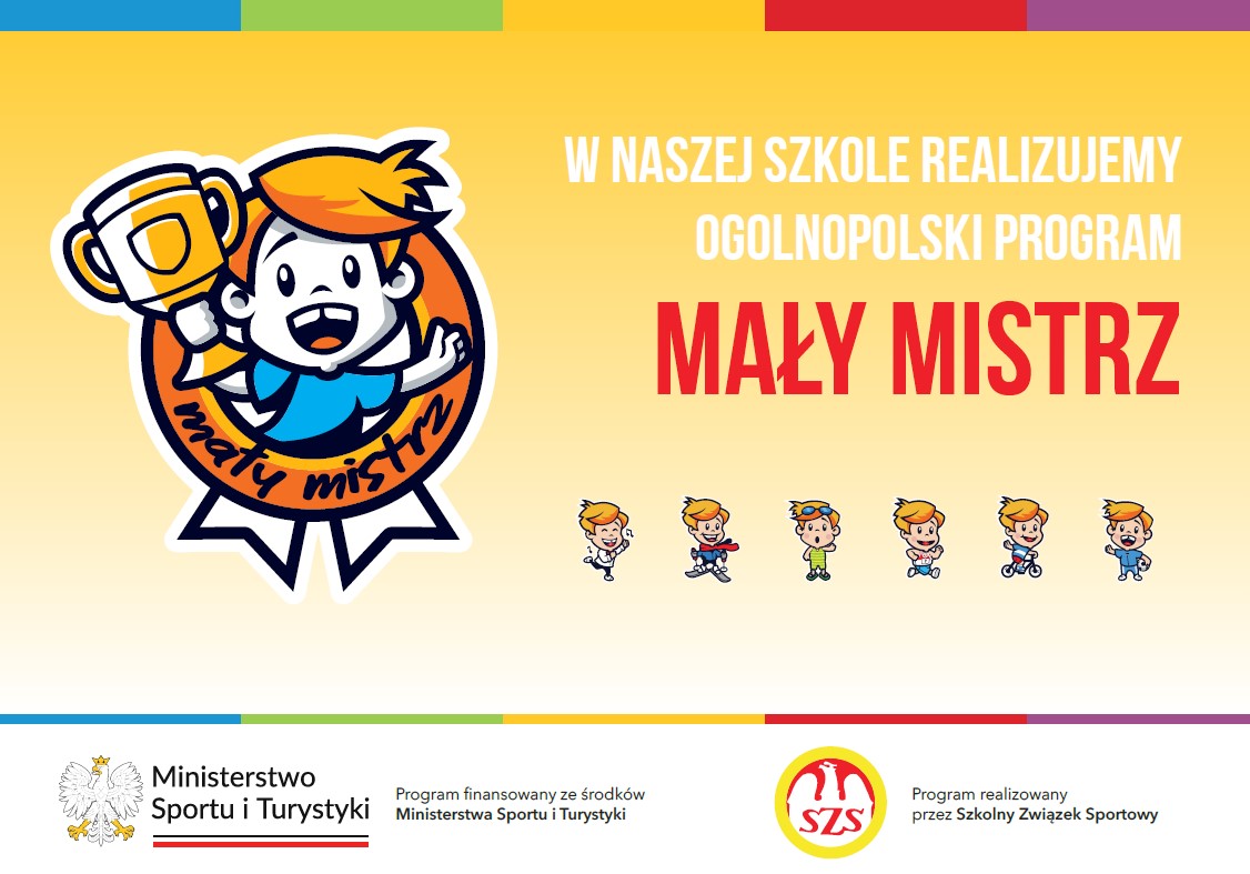 OGÓLNOPOLSKI PROGRAM "MAŁY MISTRZ".